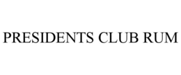 PRESIDENTS CLUB RUM trademark