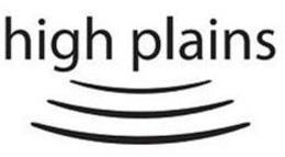 HIGH PLAINS trademark