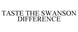 TASTE THE SWANSON DIFFERENCE trademark