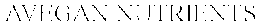 AVEGAN NUTRIENTS trademark