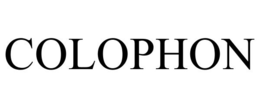 COLOPHON trademark