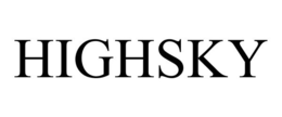 HIGHSKY trademark