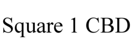SQUARE 1 CBD trademark