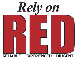 RELY ON RED RELIABLE EXPERIENCED DILIGENT trademark