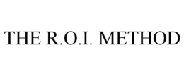 THE R.O.I. METHOD trademark