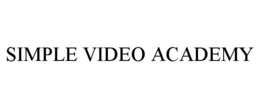 SIMPLE VIDEO ACADEMY trademark