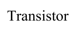TRANSISTOR trademark
