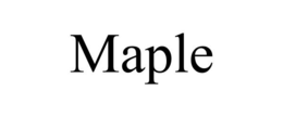 MAPLE trademark