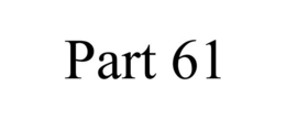 PART 61 trademark