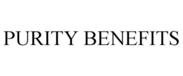PURITY BENEFITS trademark