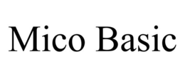 MICO BASIC trademark