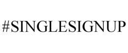 #SINGLESIGNUP trademark