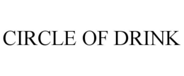 CIRCLE OF DRINK trademark
