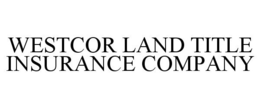 WESTCOR LAND TITLE INSURANCE COMPANY trademark