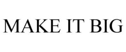 MAKE IT BIG trademark