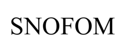SNOFOM trademark