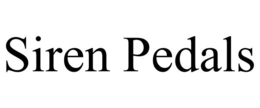 SIREN PEDALS trademark