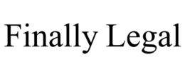 FINALLY LEGAL trademark