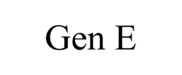 GEN E trademark