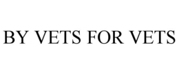 BY VETS FOR VETS trademark