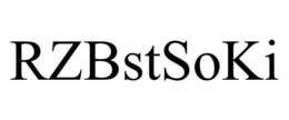 RZBSTSOKI trademark