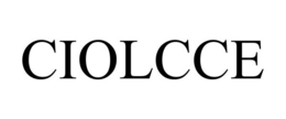 CIOLCCE trademark