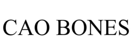 CAO BONES trademark