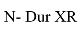 N- DUR XR trademark