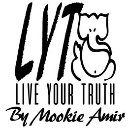 LYT LIVE YOUR TRUTH BY MOOKIE AMIR trademark