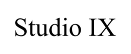 STUDIO IX trademark
