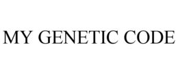 MY GENETIC CODE trademark