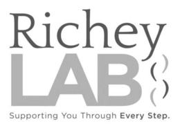RICHEY LAB SUPPORTING YOU THROUGH EVERY STEP trademark