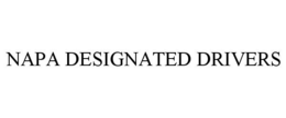 NAPA DESIGNATED DRIVERS trademark