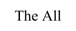 THE ALL trademark