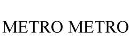 METRO METRO trademark