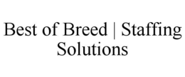 BEST OF BREED | STAFFING SOLUTIONS trademark