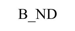 B_ND trademark