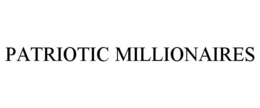PATRIOTIC MILLIONAIRES trademark