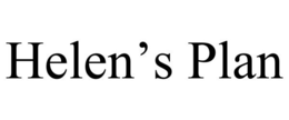 HELEN'S PLAN trademark