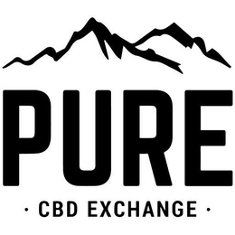 PURE · CBD · EXCHANGE trademark