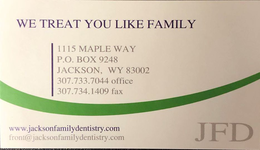 JFD WE TREAT YOU LIKE FAMILY trademark