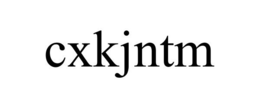 CXKJNTM trademark