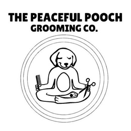 THE PEACEFUL POOCH GROOMING CO. trademark