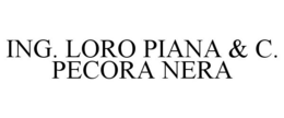 ING. LORO PIANA & C. PECORA NERA trademark
