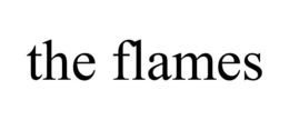 THE FLAMES trademark