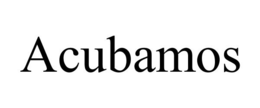 ACUBAMOS trademark