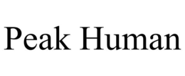 PEAK HUMAN trademark