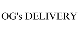 OG'S DELIVERY trademark