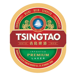 TSINGTAO ESTD 1903 BIERE BEER CERVEZA IMPORTED PREMIUM LAGER BREWED & BOTTLED BY TSINGTAO BREWERY CO., LTD IN QINGDAO CHINA trademark