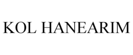 KOL HANEARIM trademark